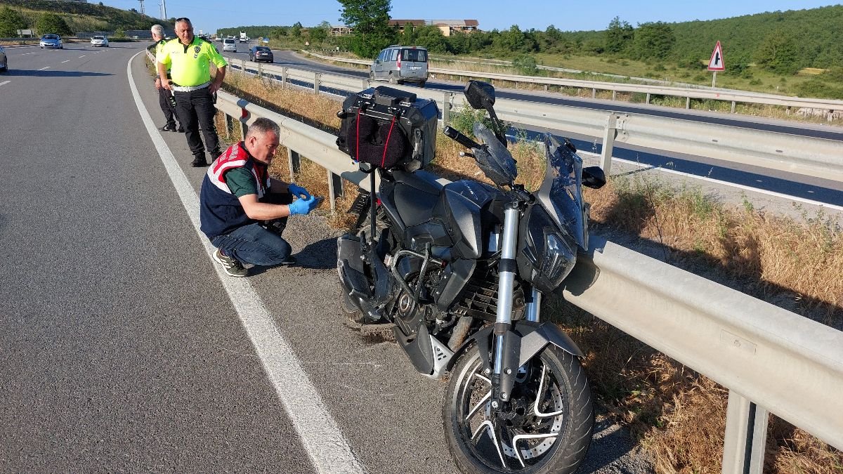 Samsun’da bariyere çarpan motosikletli 50 metre sürüklendi: 1 ölü